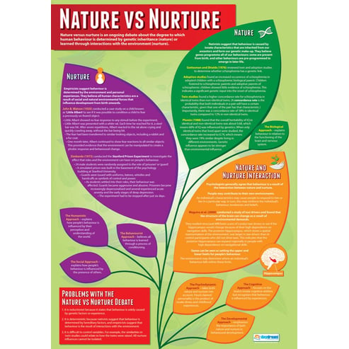 Nature vs Nurture Poster - Daydream Education