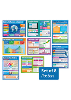 External Influences on Business Posters - Set of 8