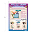 Rest, Relaxation & Recreation Poster