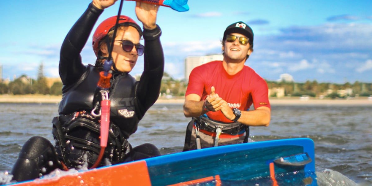 Kiteboard 2nd, 3rd, and Progression Lesson