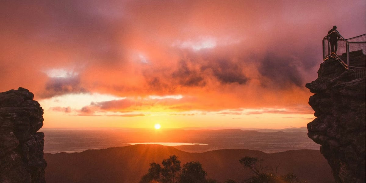 Grampians Adventure . The Pinnacle Preview (6KM moderate to hard)