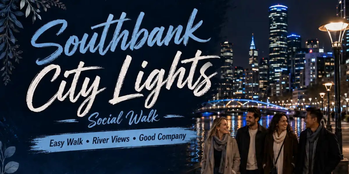 Friday Night Social Melbourne City Highlights Yarra River