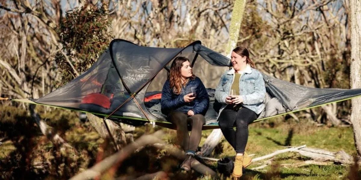 Alpine Eco Tree Tent Overnight Experience