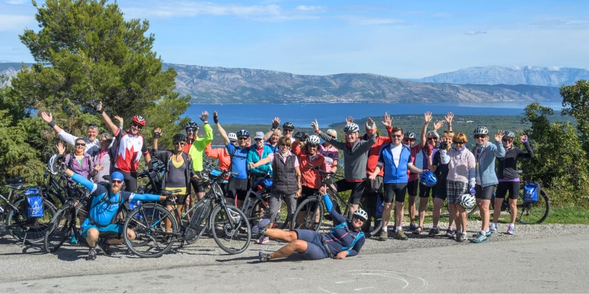 Tour de Pearls of Dalmatia Dubrovnik to Split Sail & Cycling - 8 days