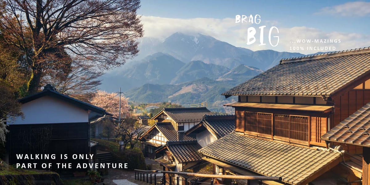Japan Nakasendo Way Walk - 6 days