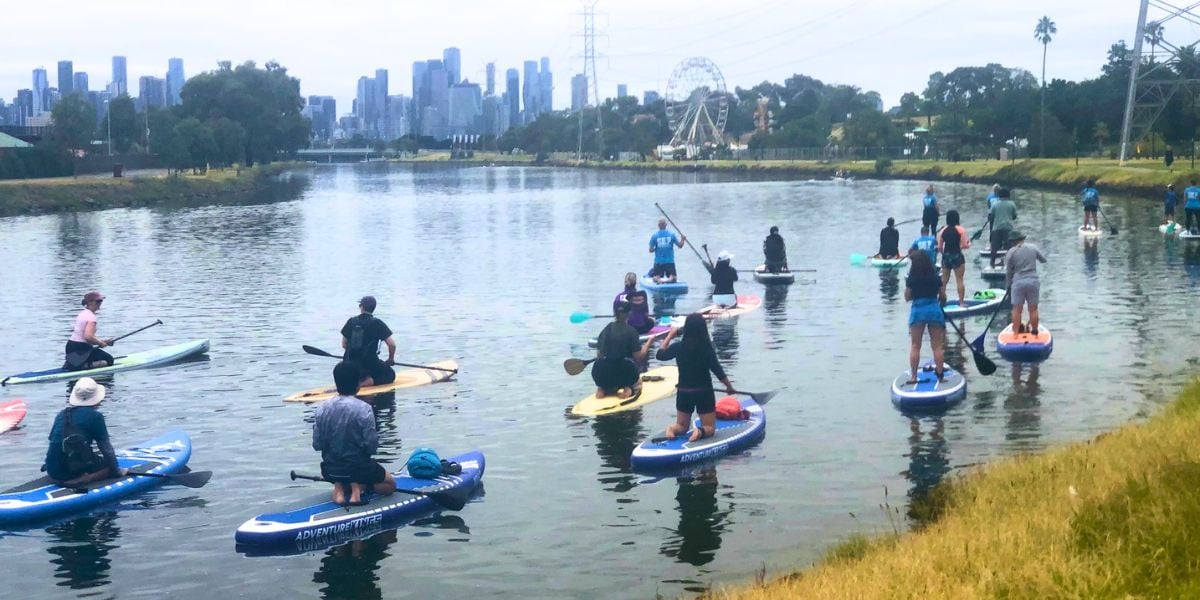 SUP Melbourne - Maribyrnong River Social Paddle