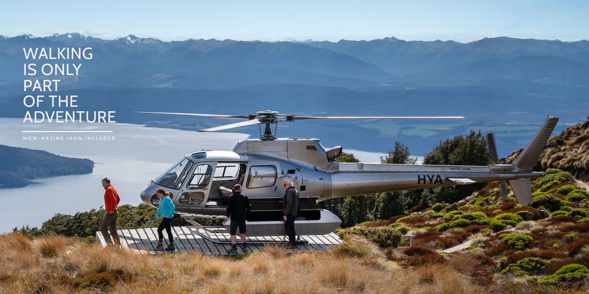 New Zealand Fiordland Four Great Walks - 5 days