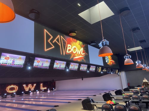 Caissons lumineux grand format Bowling de Sélestat