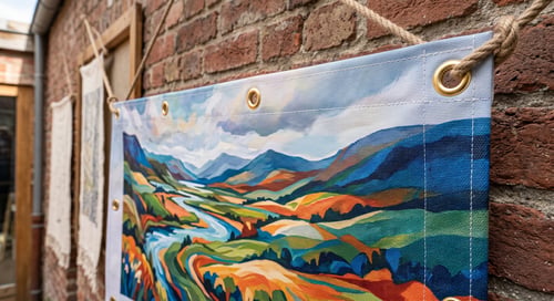 Impression sur toile par sublimation