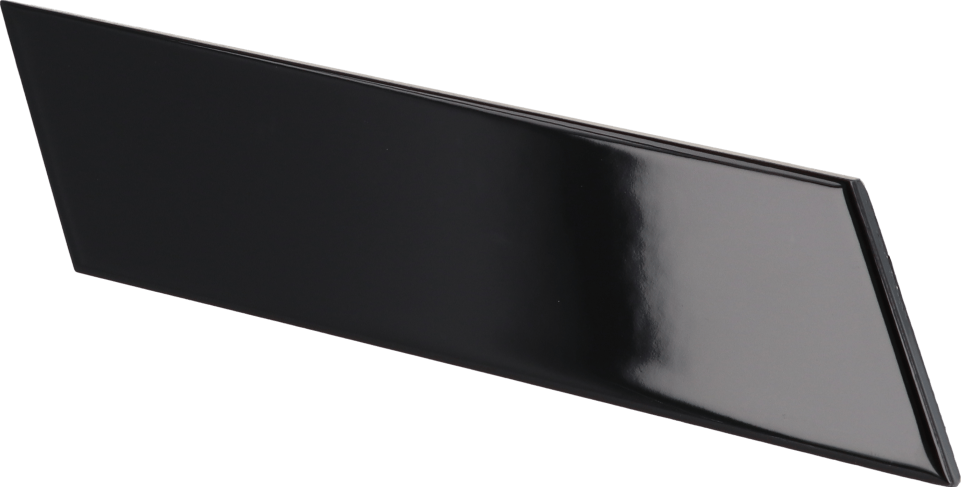 Chevron Wall Black Derecho 18,6X5,2cm.