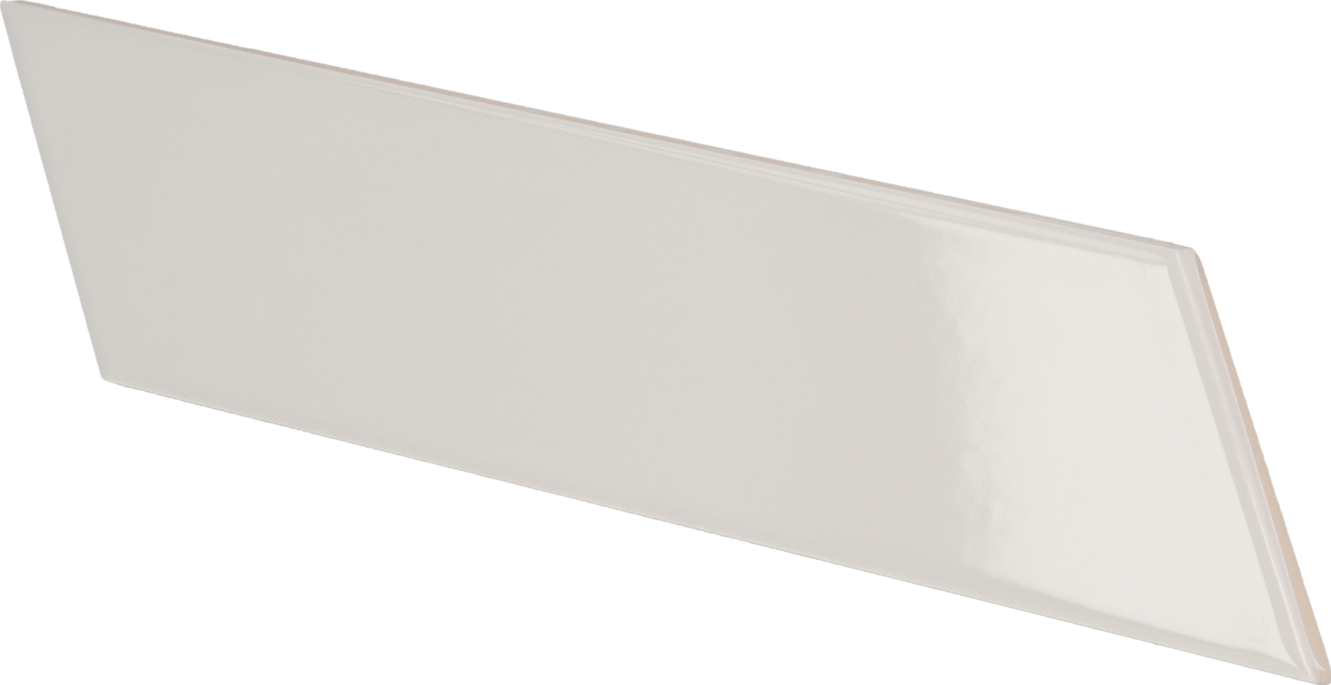 Chevron Wall Light Grey Derecho 18,6X5,2cm.