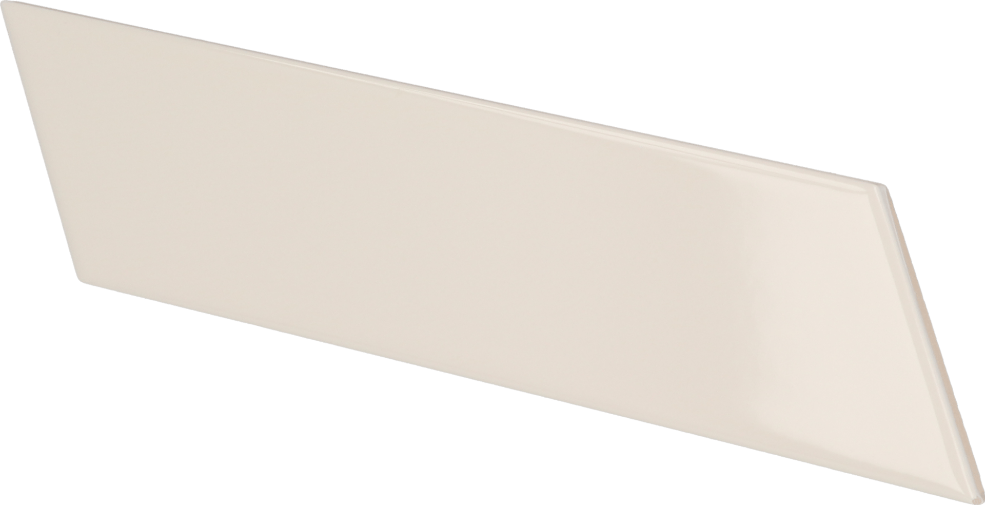 Chevron Wall Cream Derecho 18,6X5,2cm.