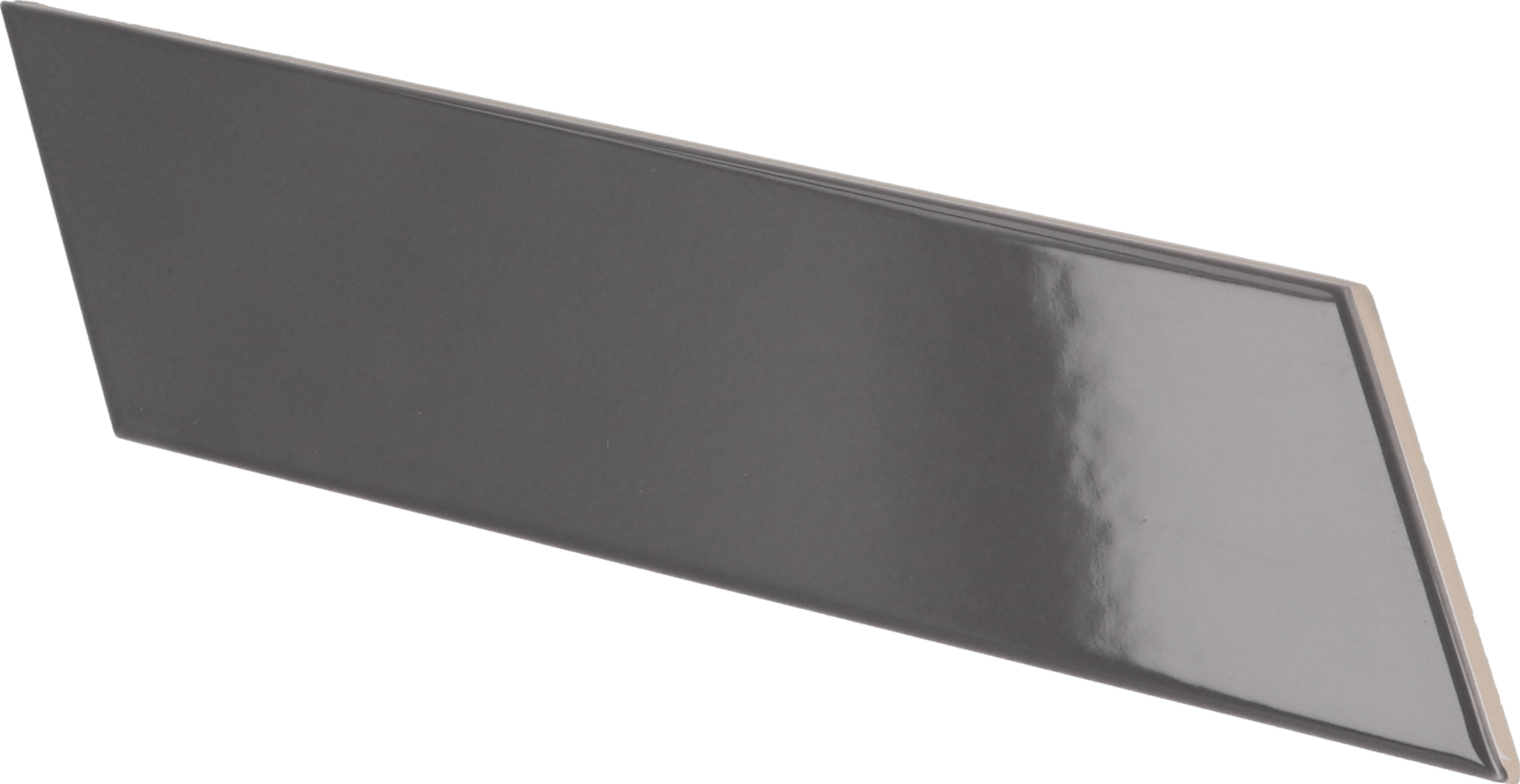 Chevron Wall Dark Grey Derecho 18,6X5,2cm.