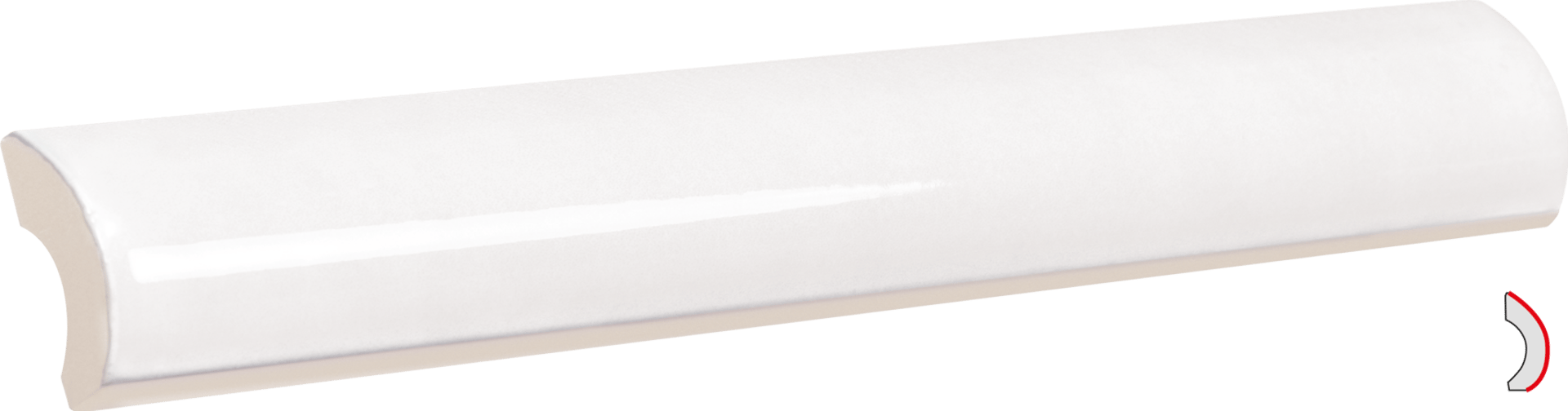 Pencil Bullnose 3x20cm.