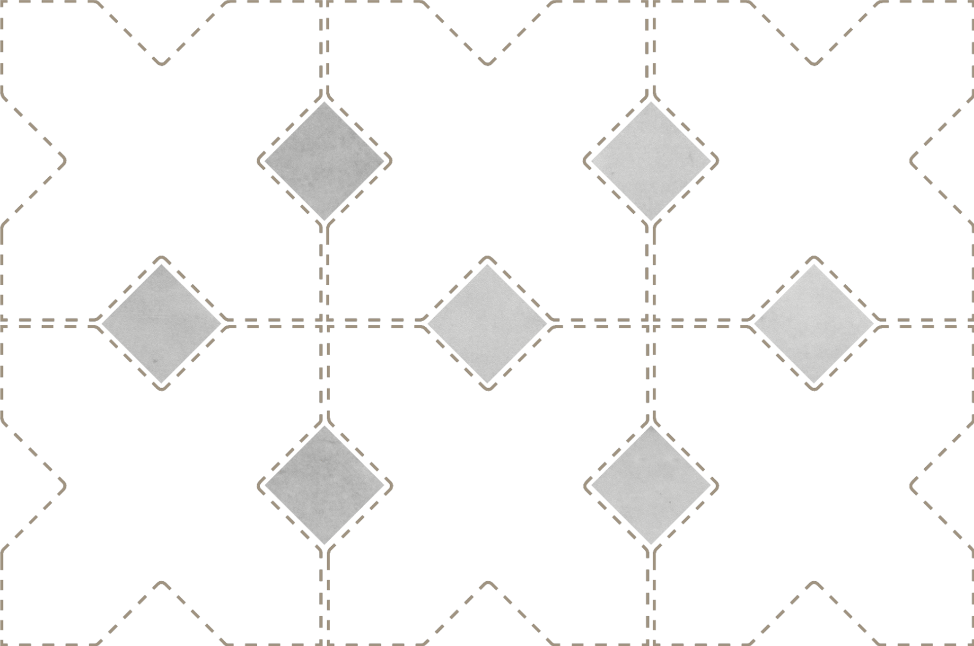 Taco Amber Grey Matt 3,4X3,4cm.