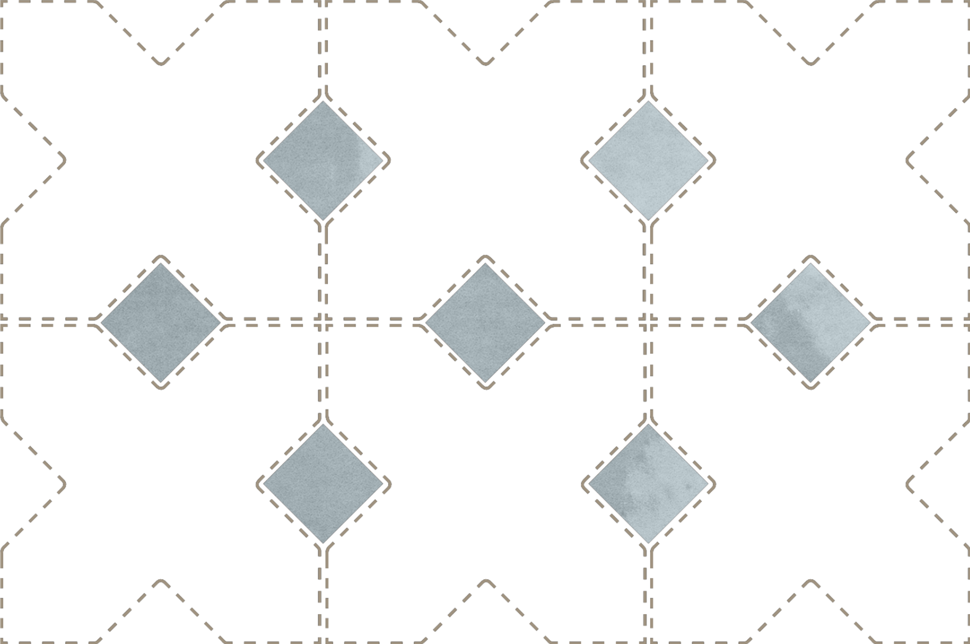 Taco Blue Grass 3,4X3,4cm.