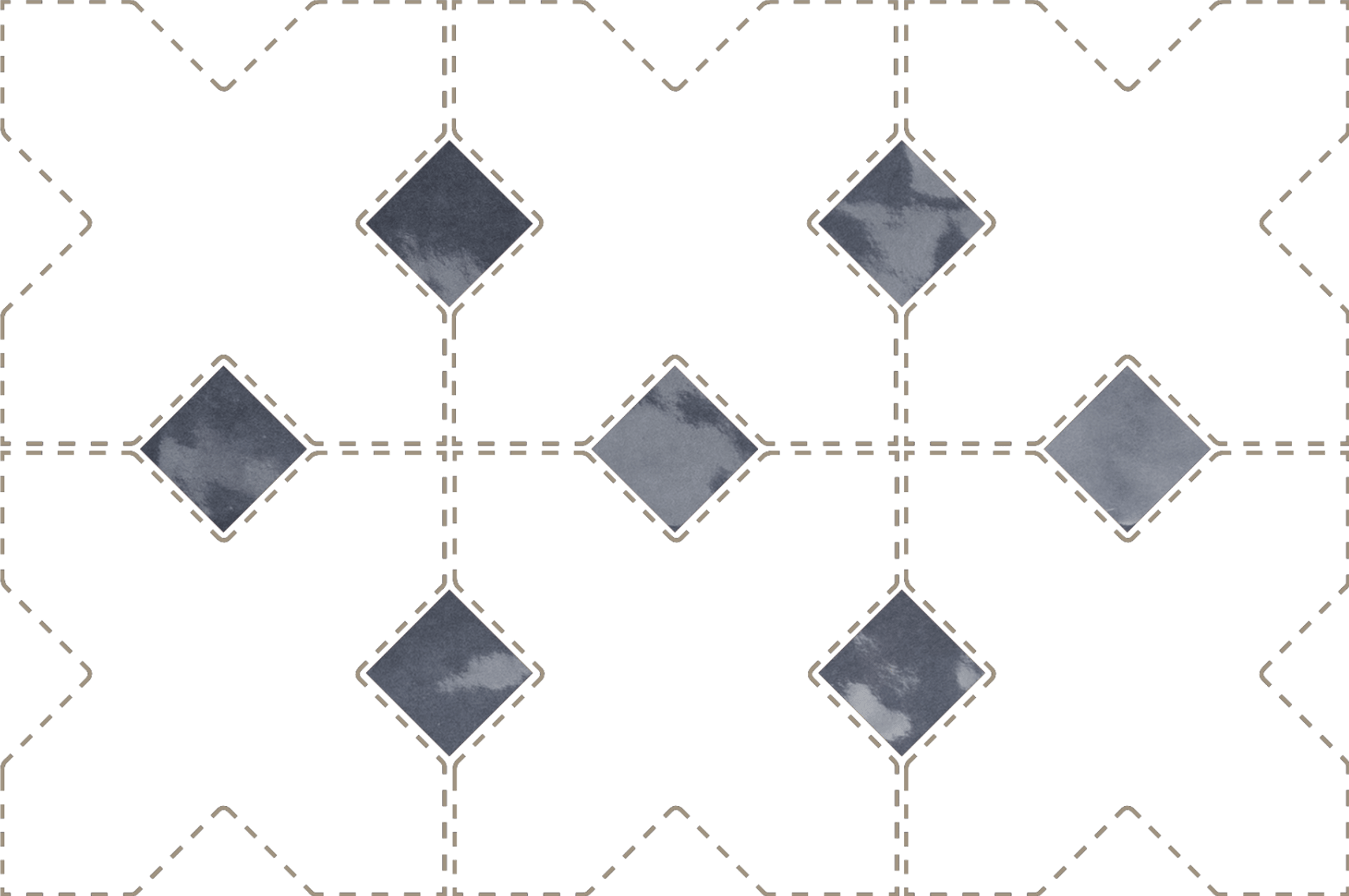 Taco Blue Night 3,4X3,4cm.