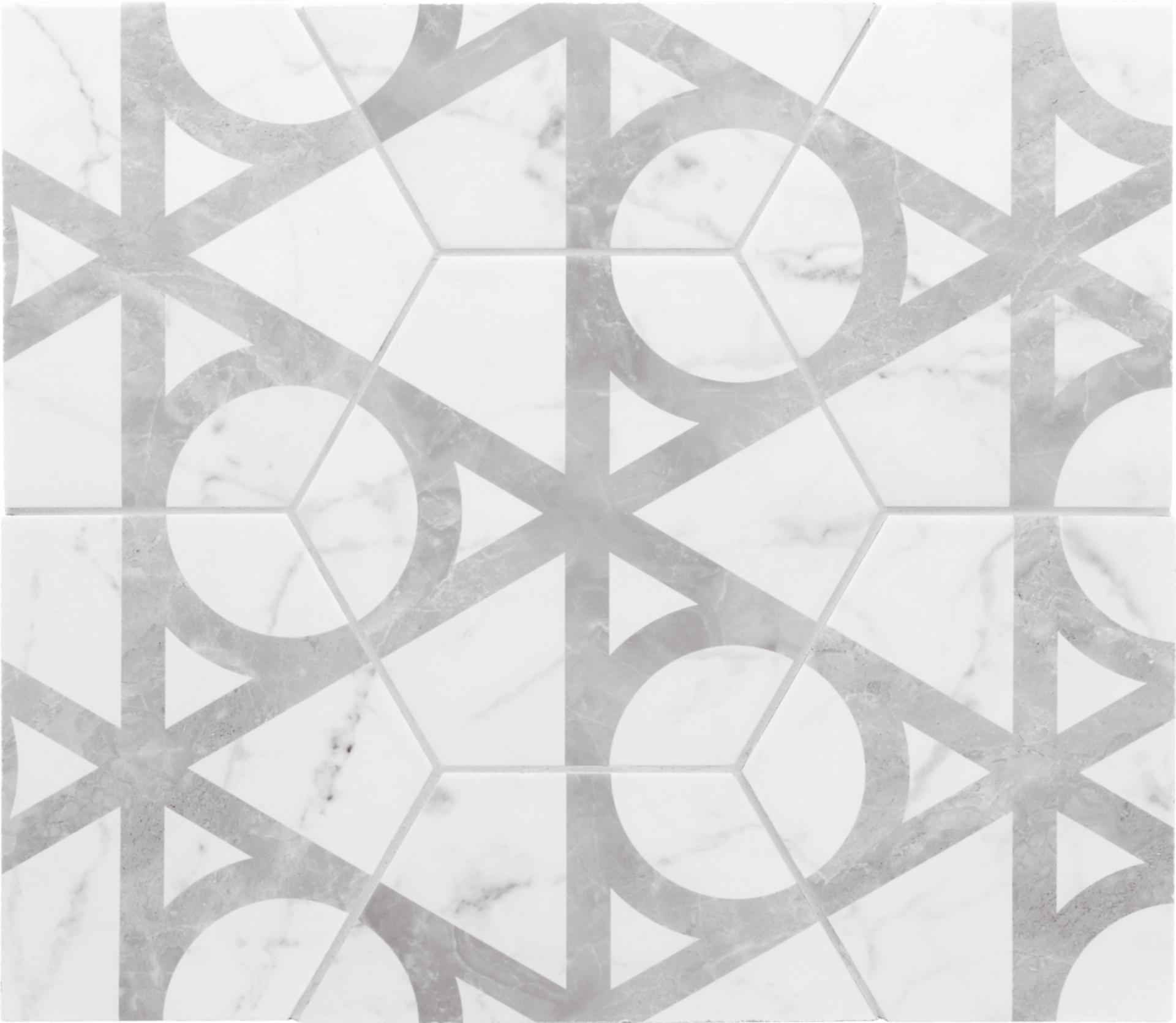 Carrara Hexagon Flow 17,5X20cm.