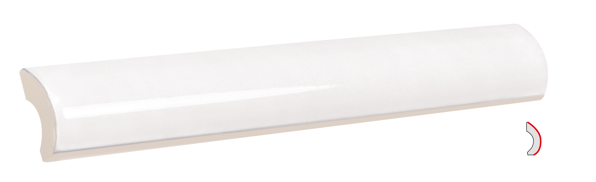 Pencil Bullnose 3x20cm.