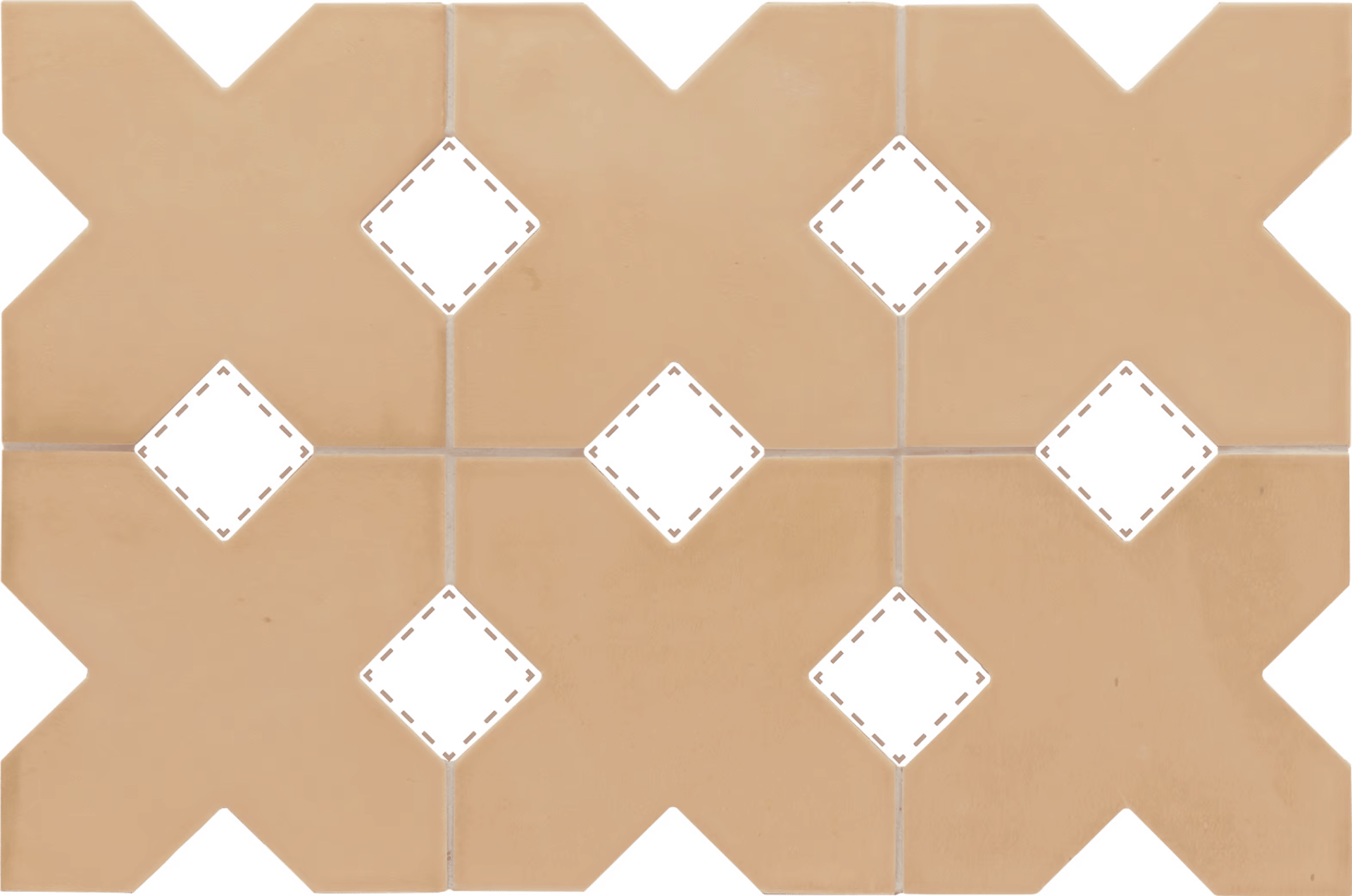 Kasbah Fawn 12X12cm.