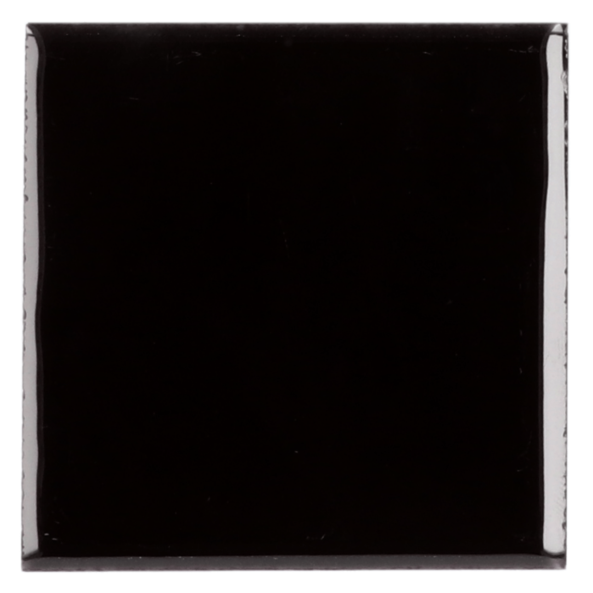 Taco Negro Brillo 4,6X4,6cm.