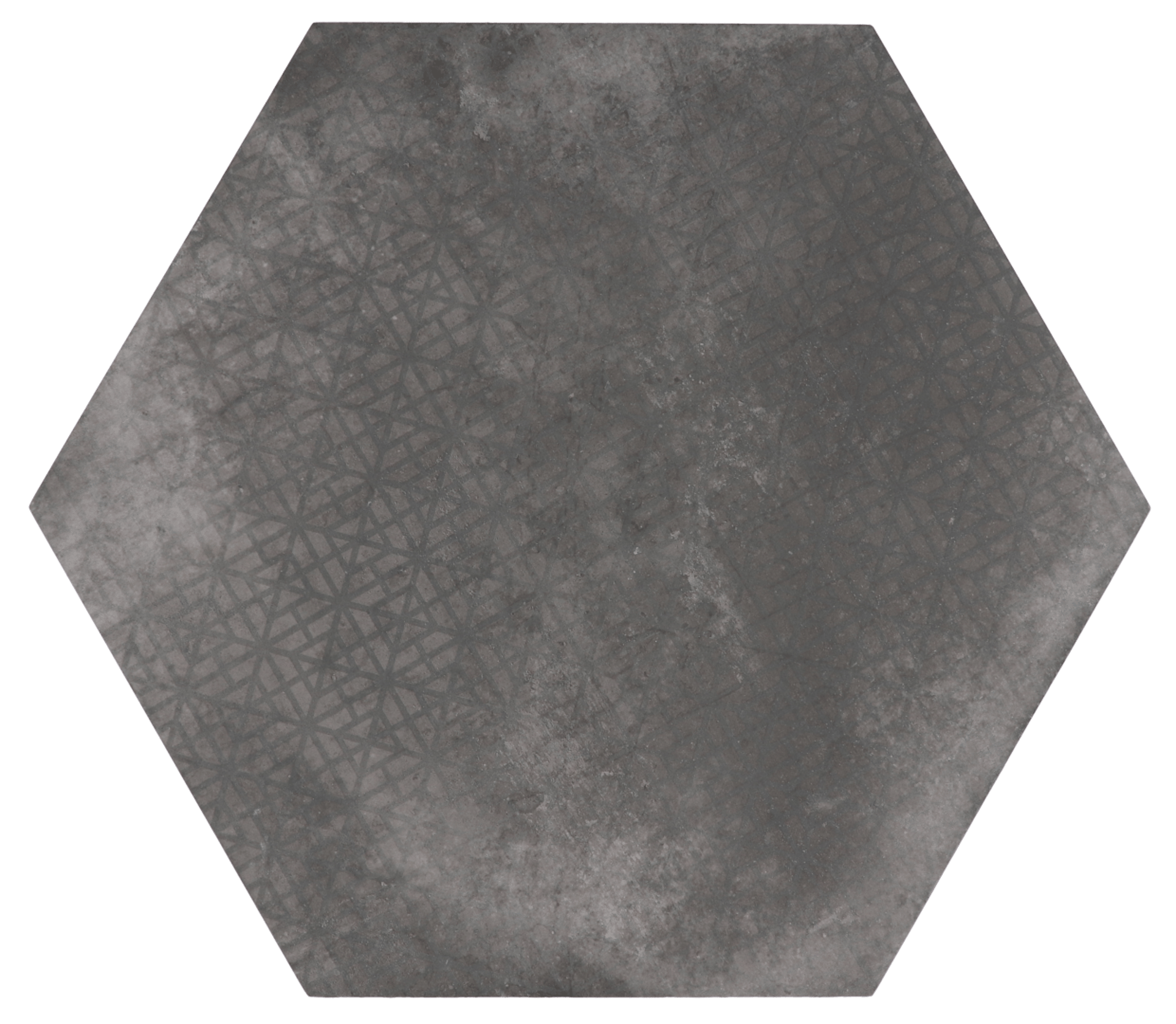Urban Hexagon Melange Dark 29,2X25,4cm.