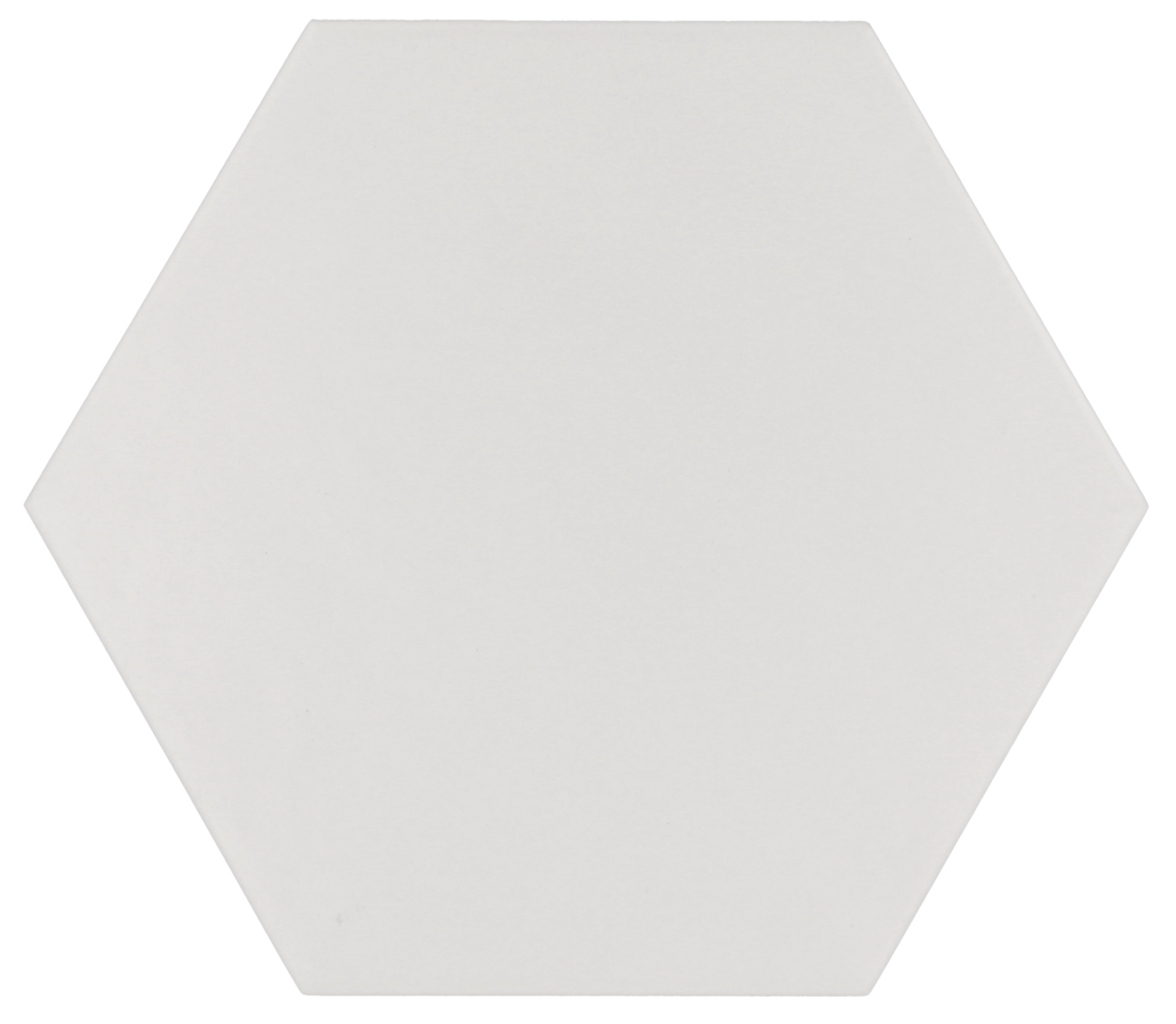 Hexatile White Matt 17,5X20cm.