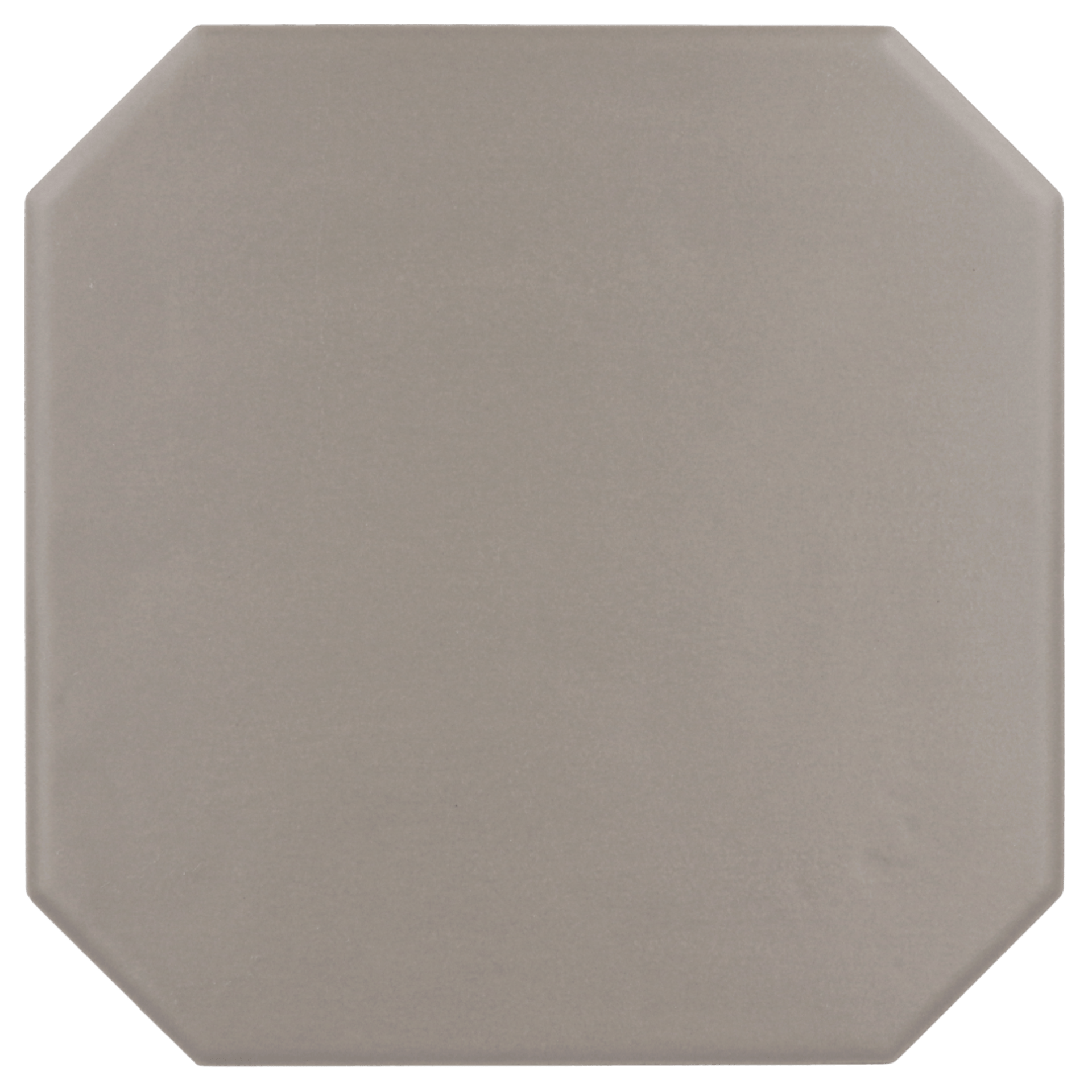 Octagon Gris Mate 20X20cm.