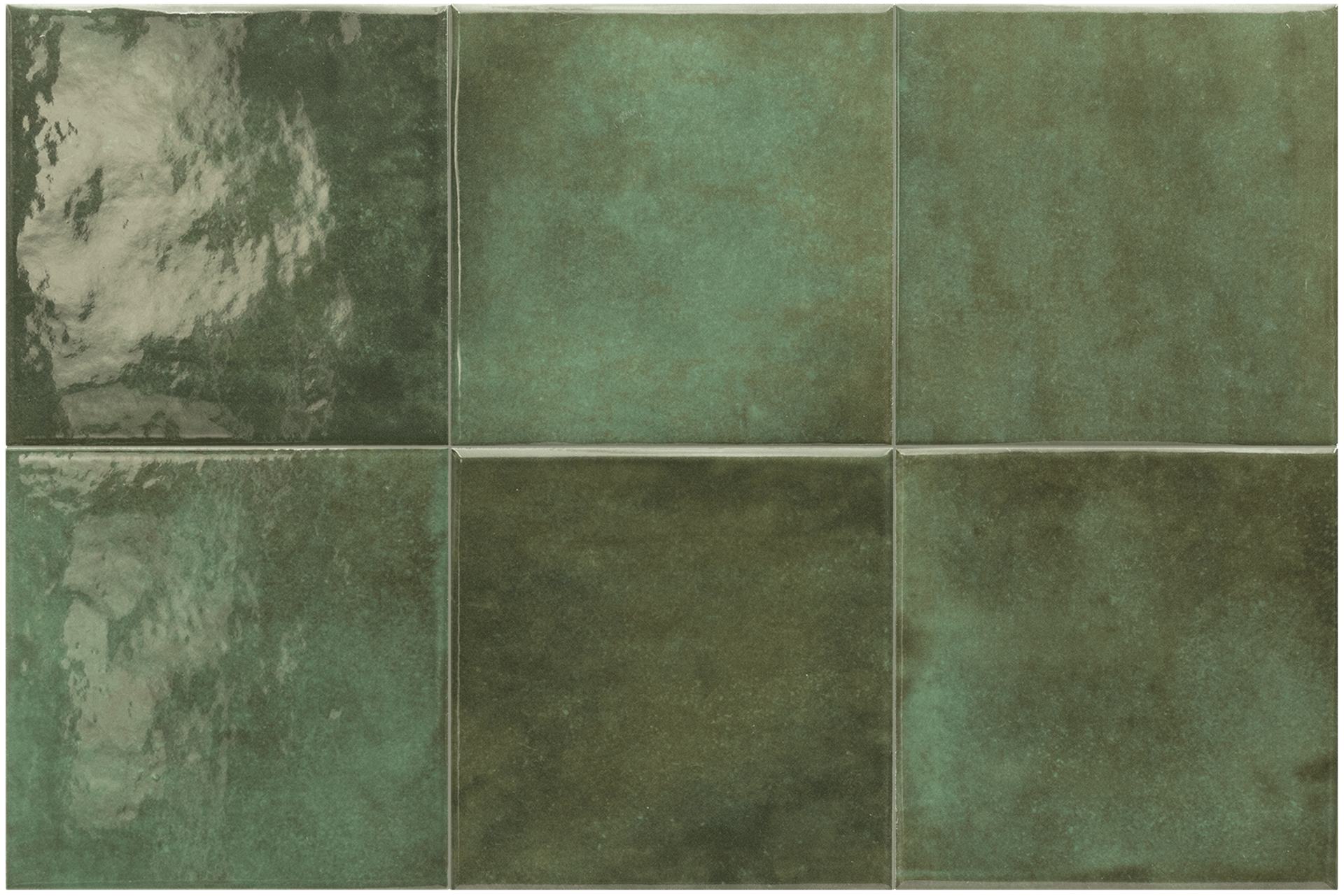 Spa&Pools Moss Green 15x15cm.