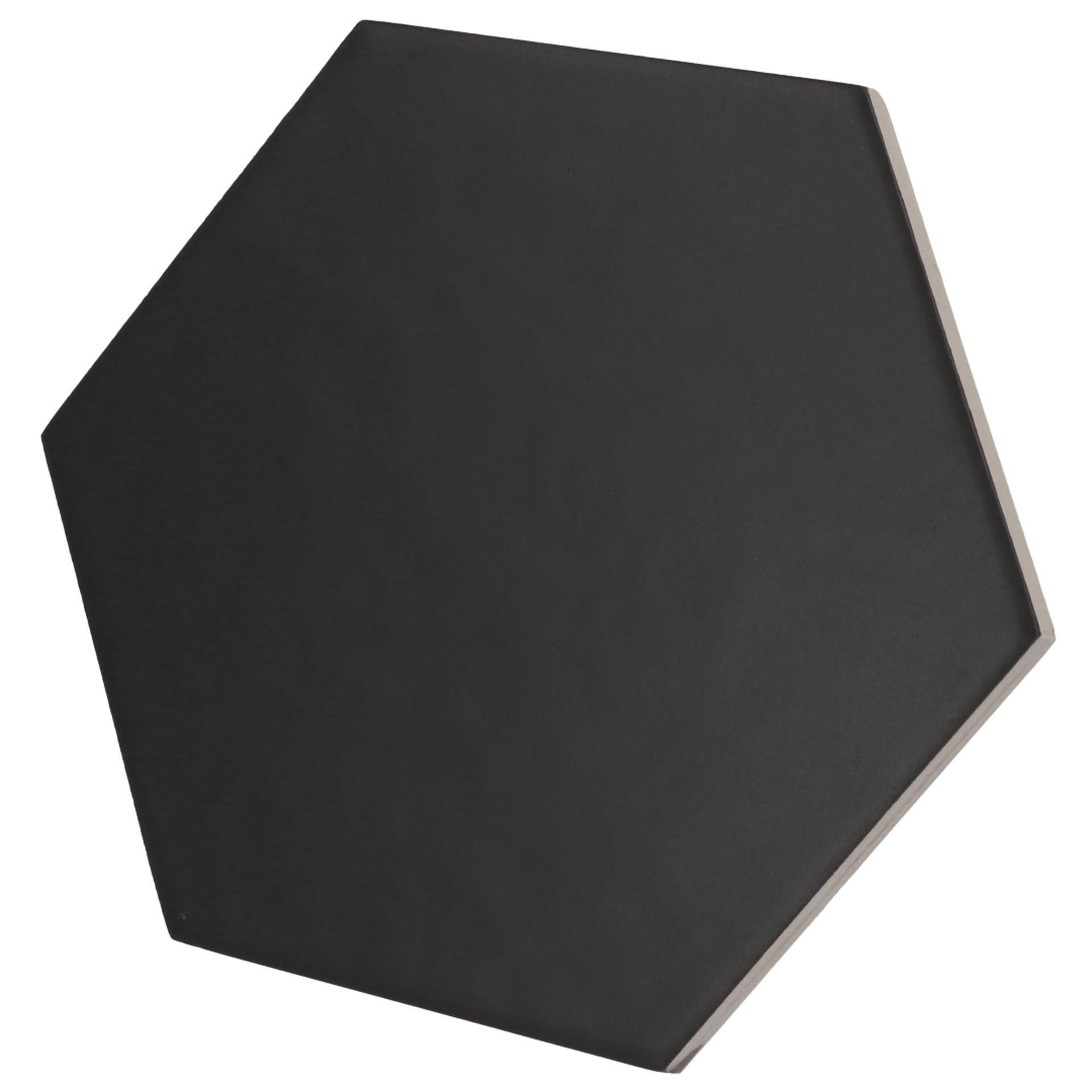 Hexatile Black Matt 17,5X20cm.