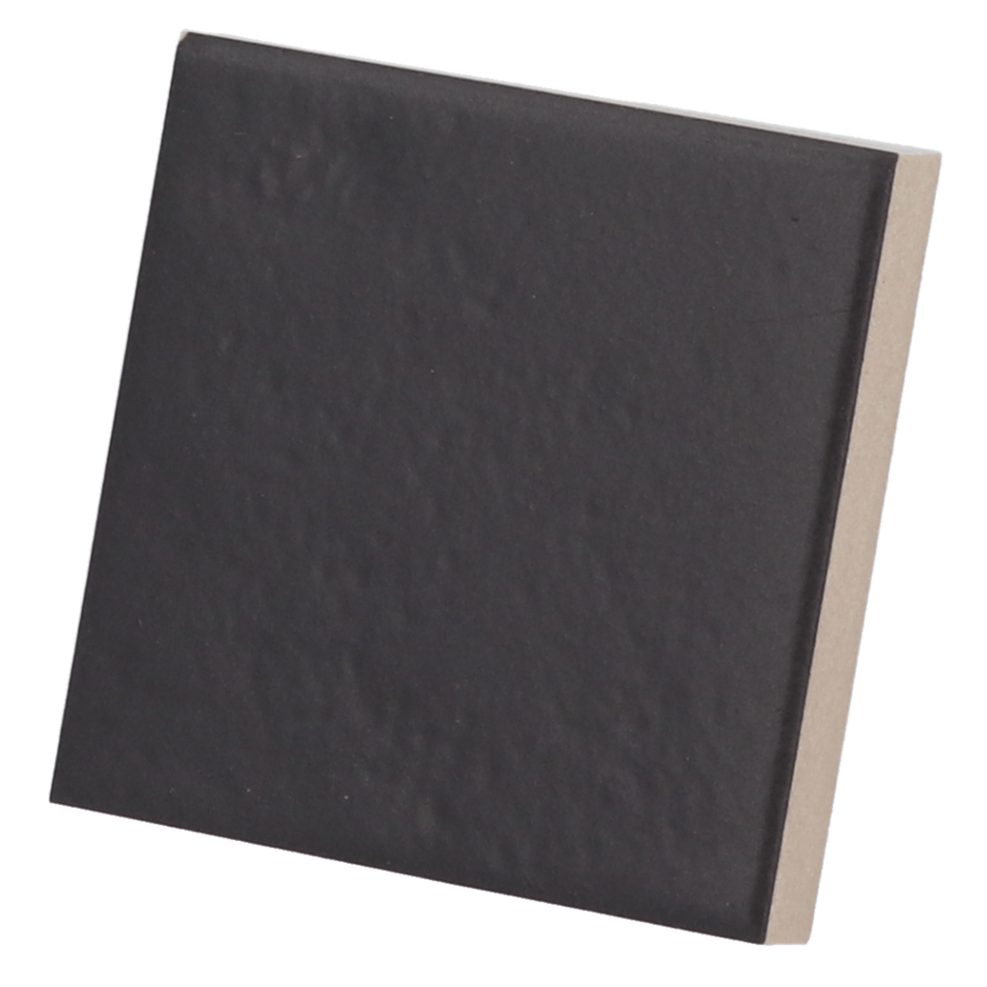 Taco Negro Mate 4,6X4,6cm.