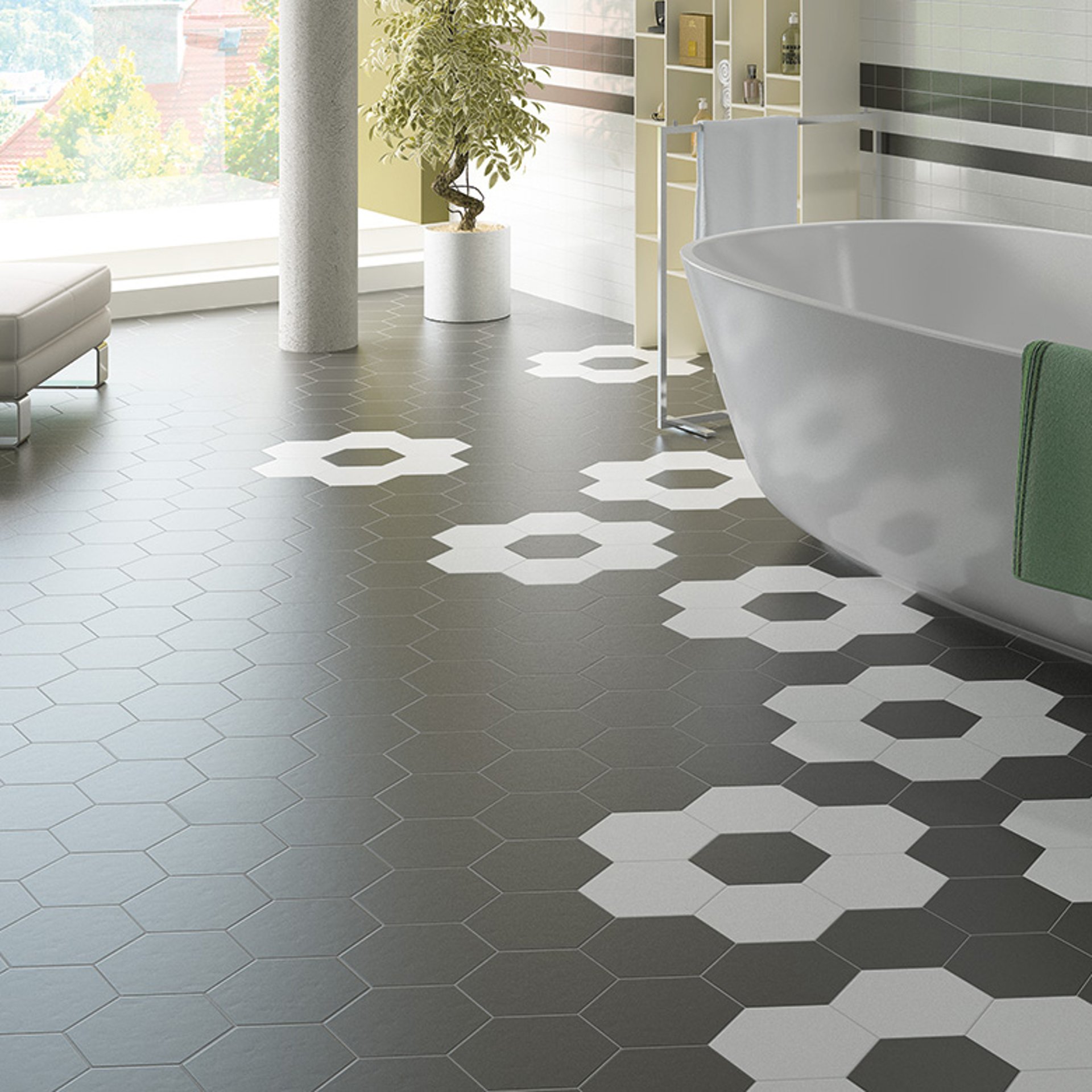 Hexatile