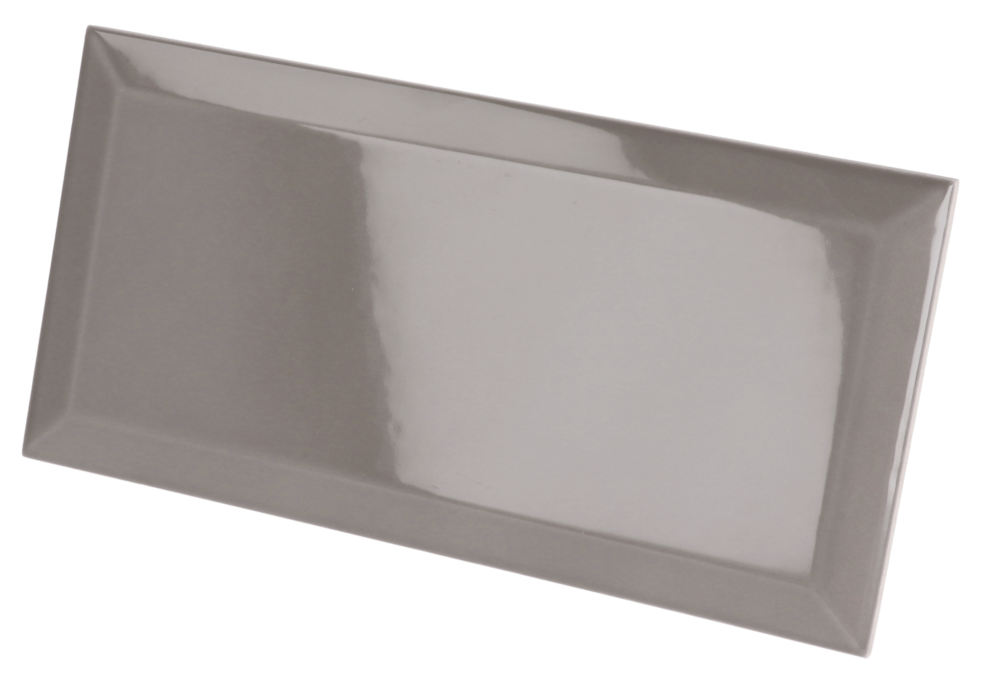 Metro Dark Grey 10X20cm.