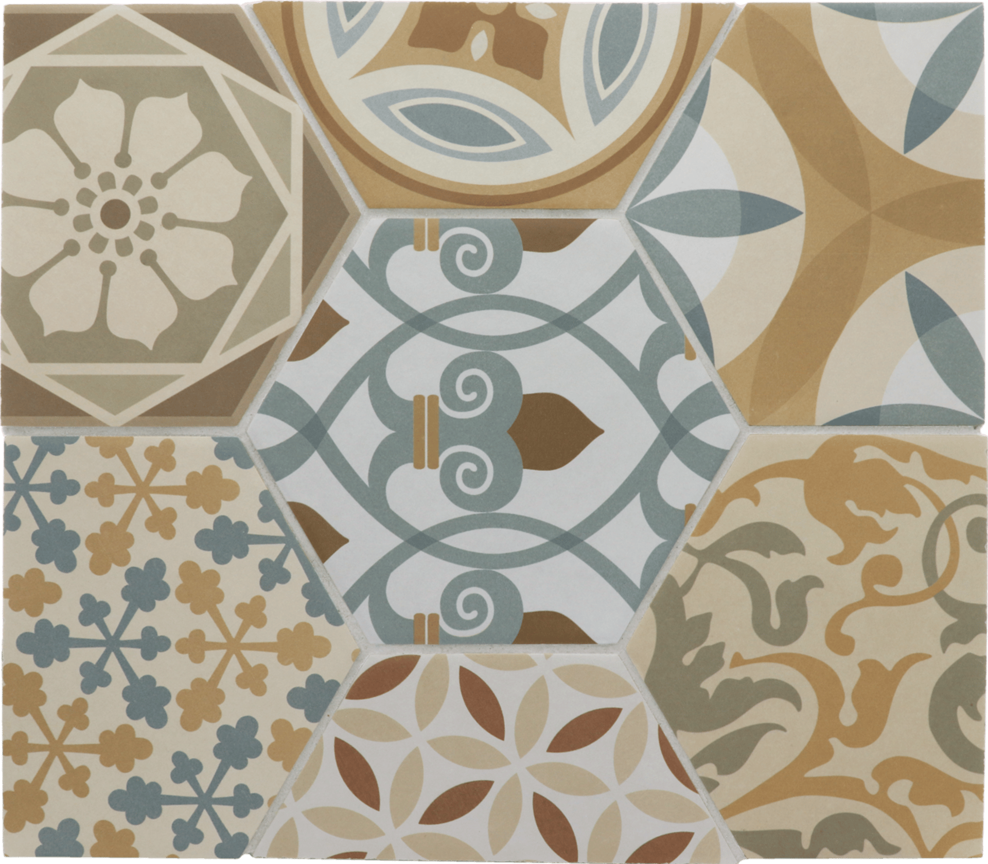 Hexatile Harmony Colours 17,5X20cm.