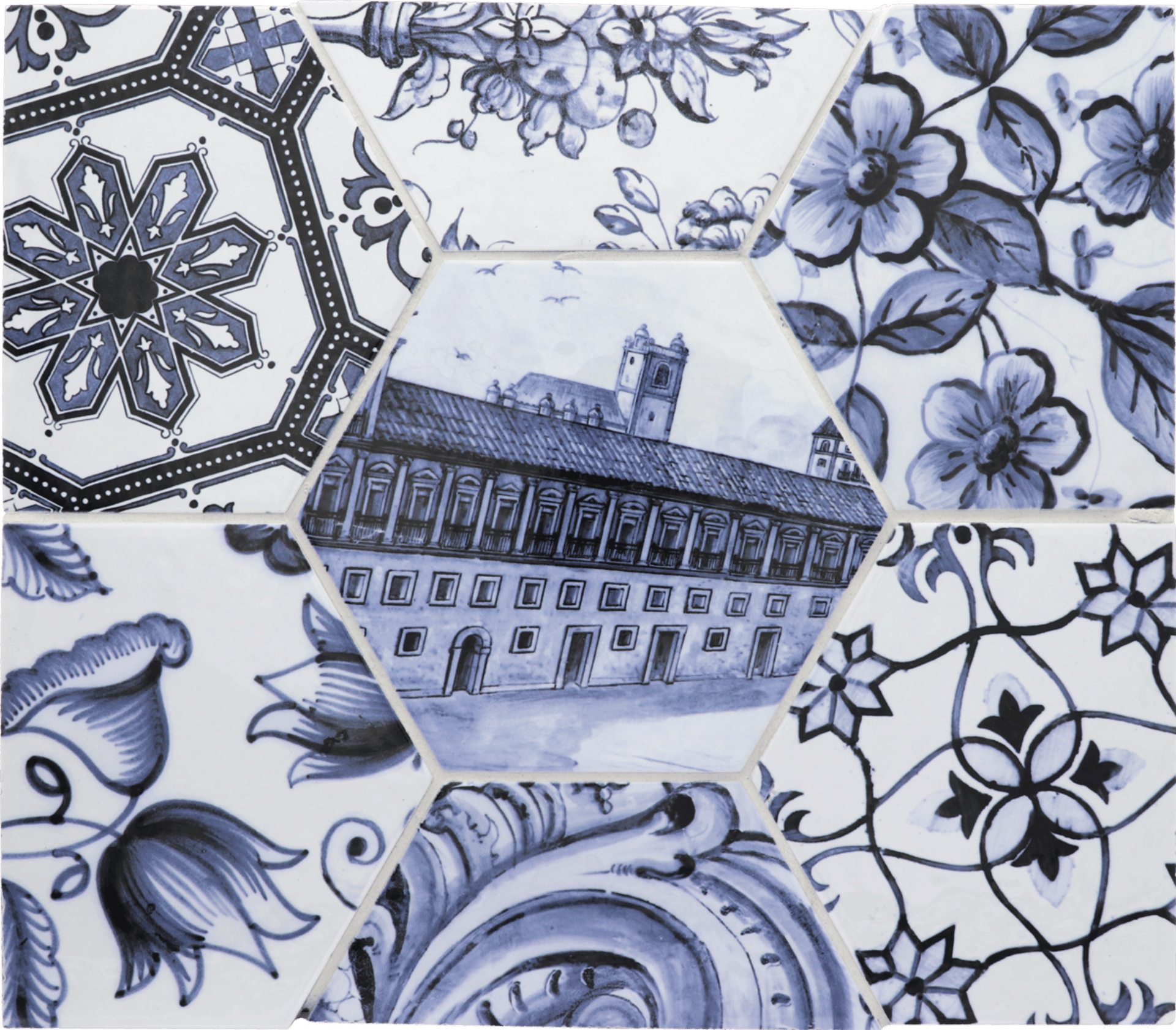 Hexatile Patchwork Lisboa 17,5X20cm.