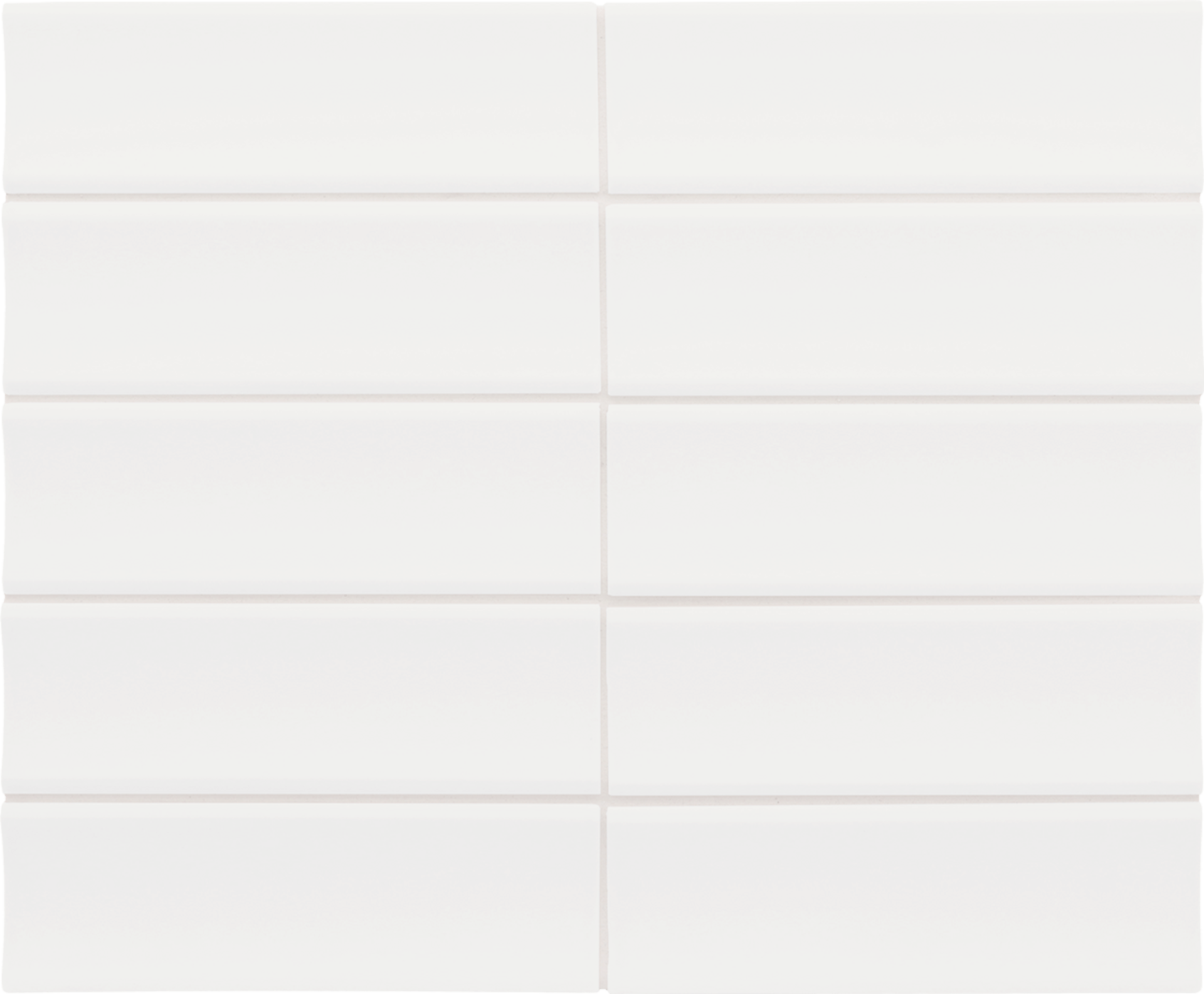 Vibe In Gesso White Matt 6,5X20cm.