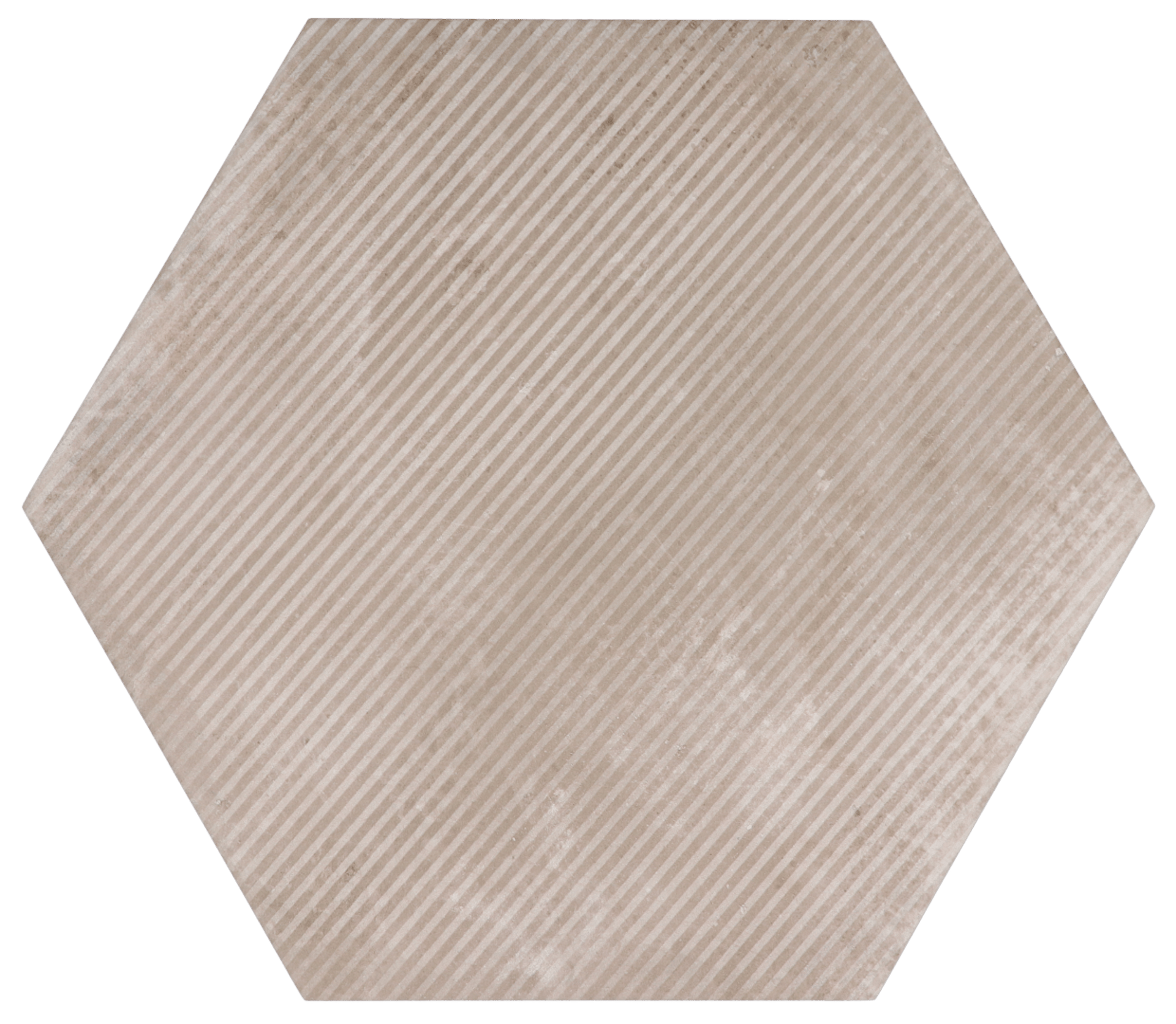 Urban Hexagon Melange Nut 29,2X25,4cm.