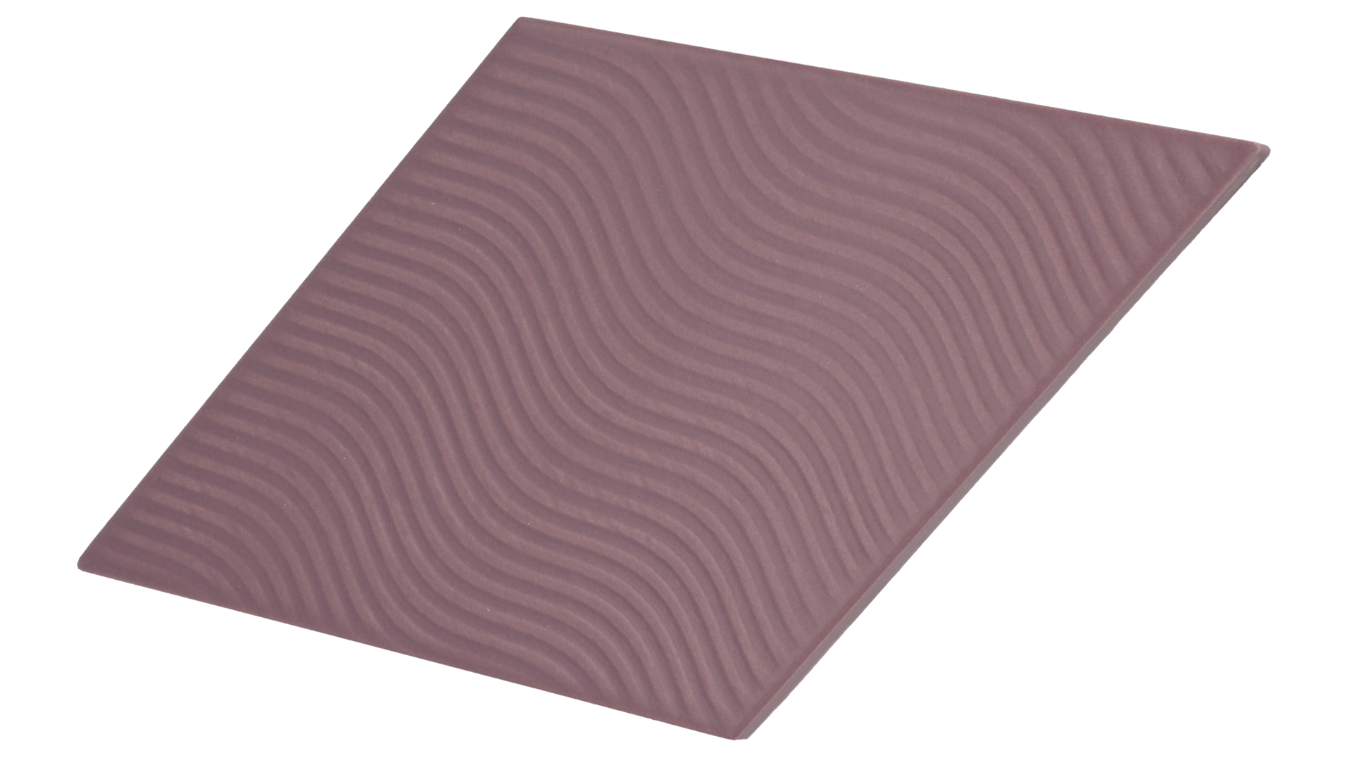 Rhombus Violet Matt 14X24cm.