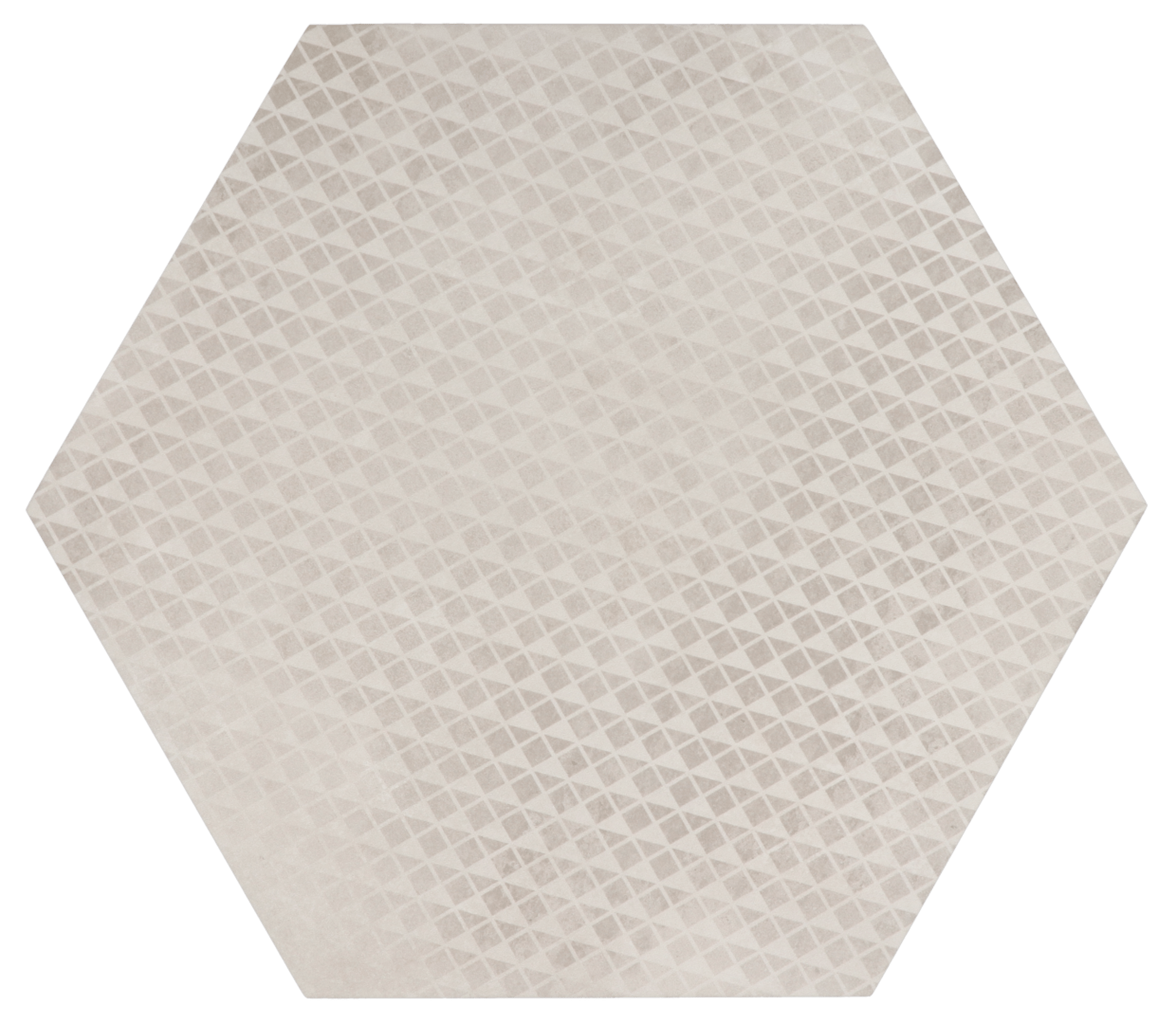 Urban Hexagon Melange Natural 29,2X25,4cm.
