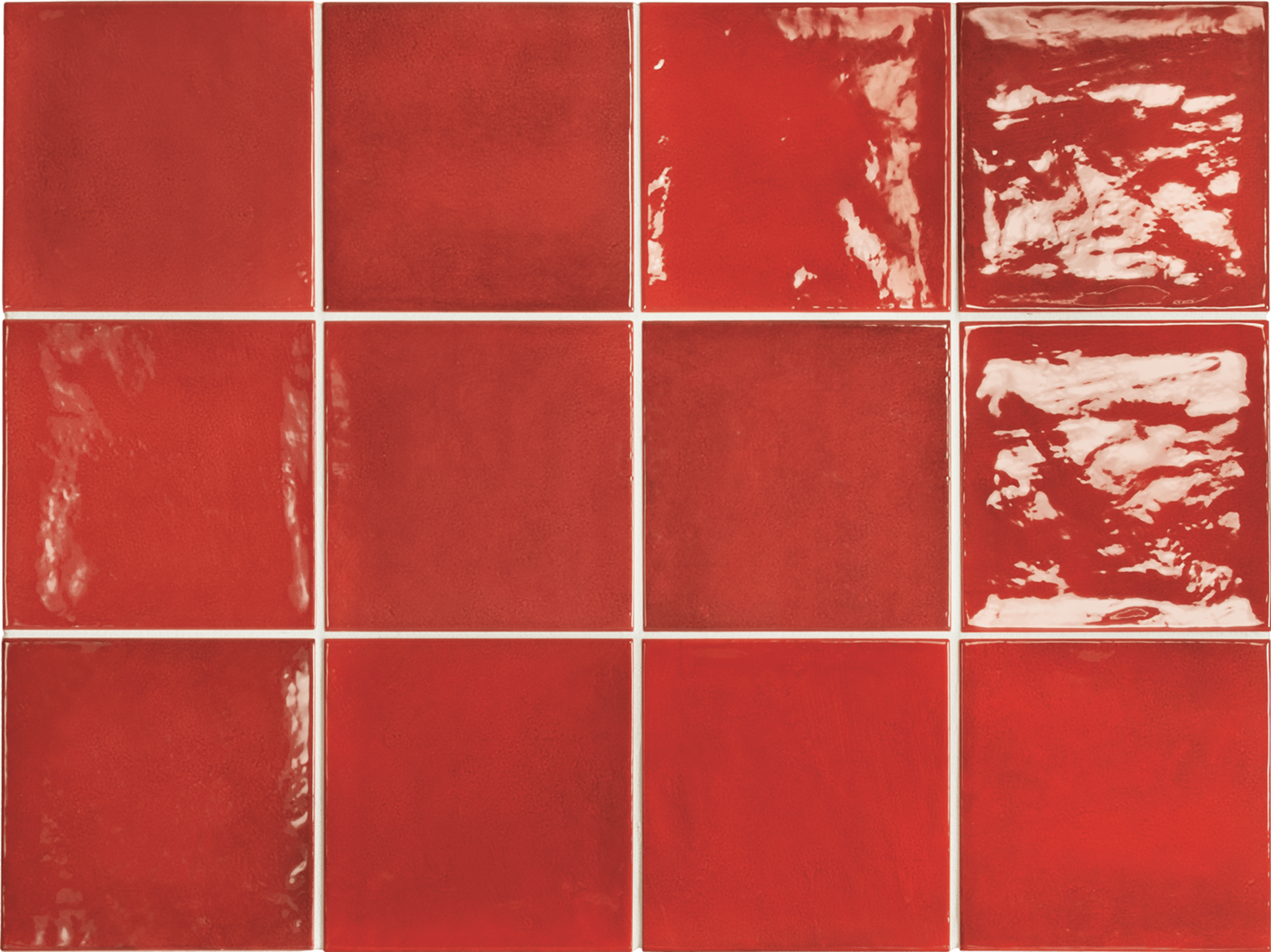 Village Volcanic Red 13,2x13,2cm.