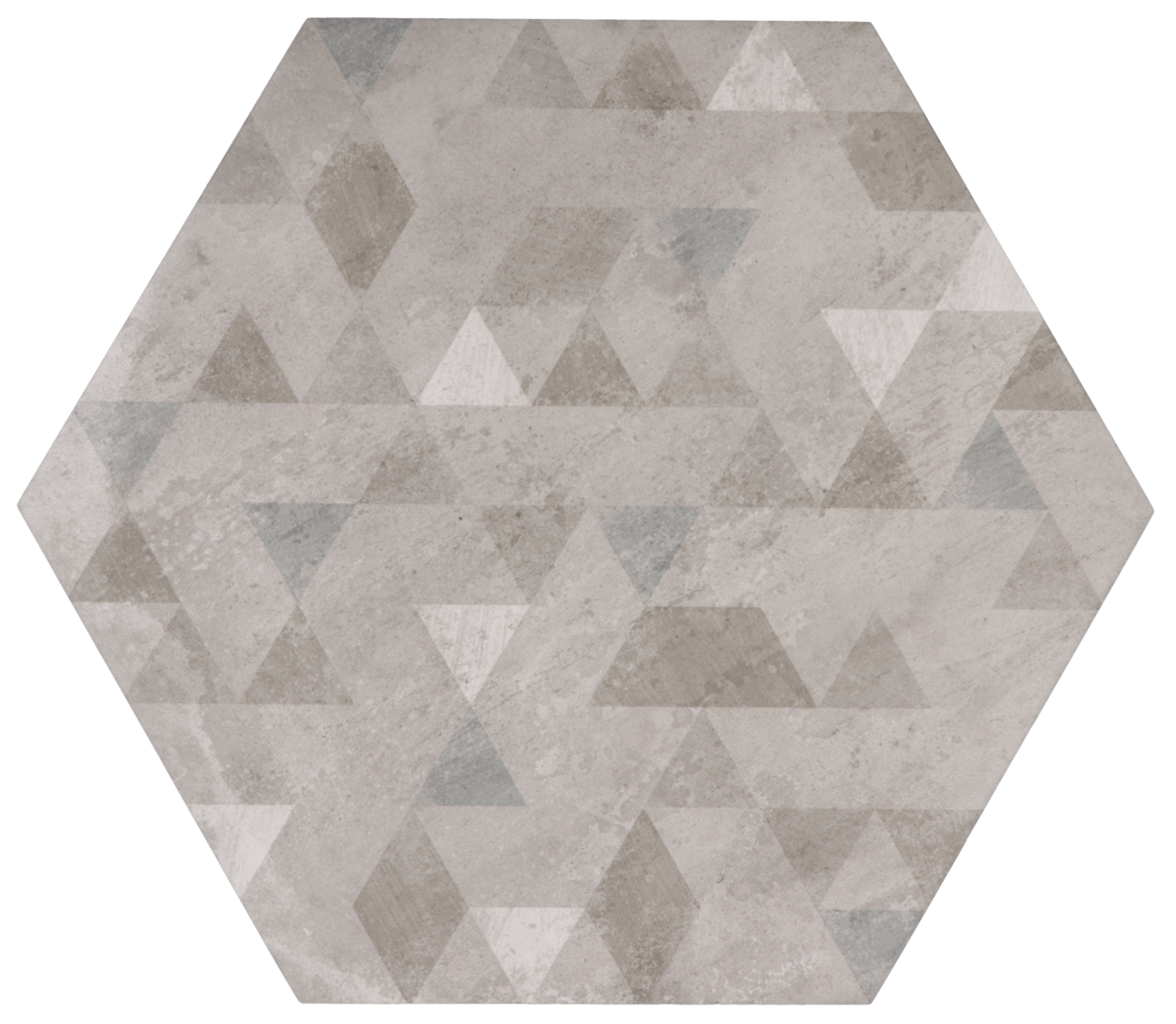 Urban Hexagon Forest Silver 29,2X25,4cm.