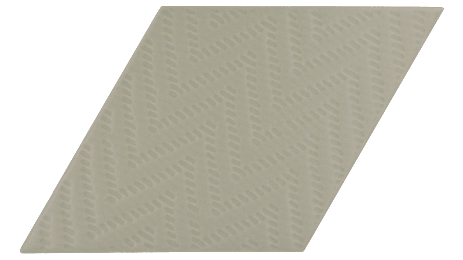 Rhombus Green Matt 14X24cm.