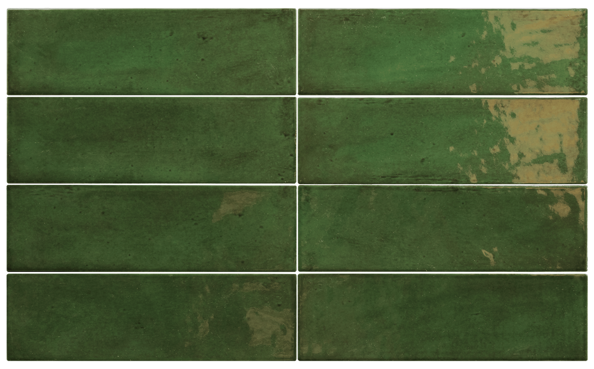 Fango Green Gloss 5X15cm.