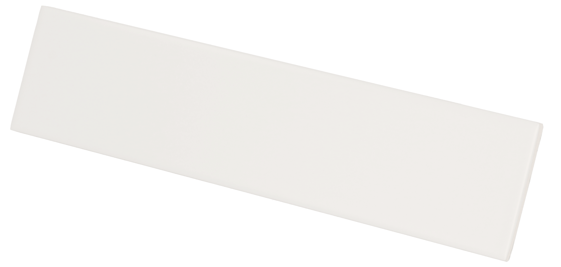 Evolution White Matt 10X40cm.