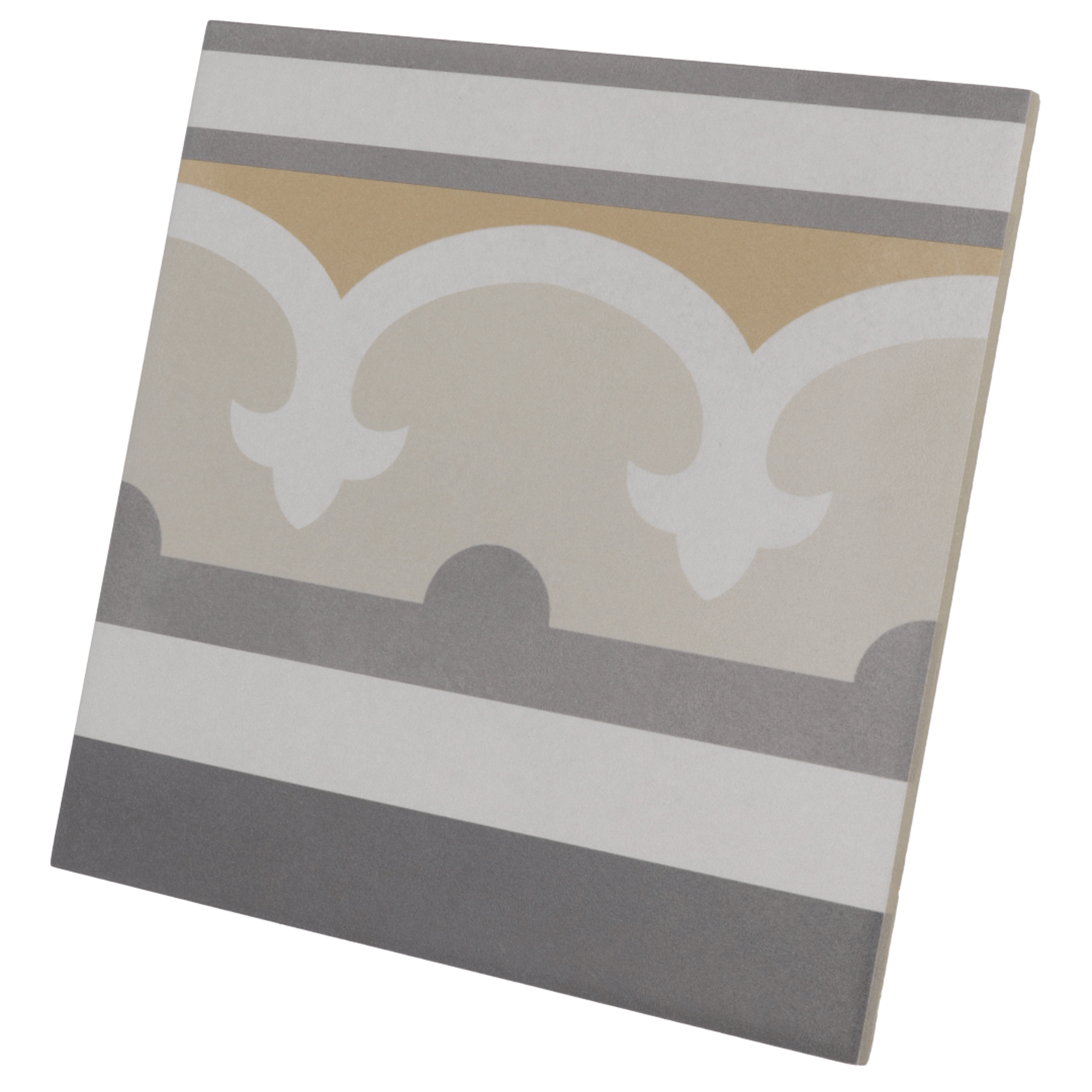 Caprice Burgundy Border 20X20cm.