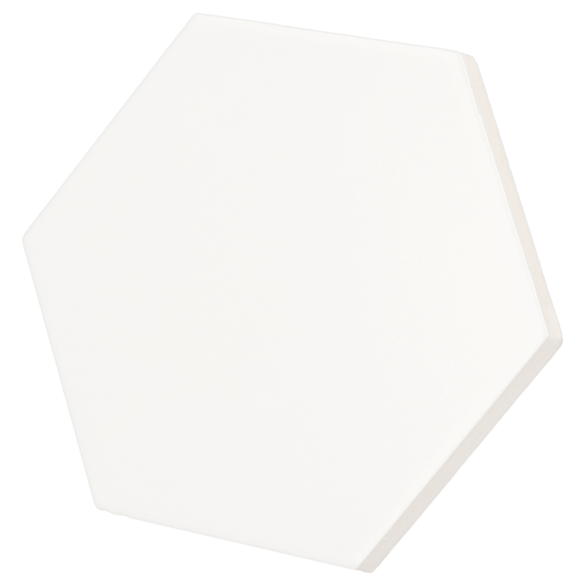 Scale Hexagon White Matt 12,4X10,7cm.