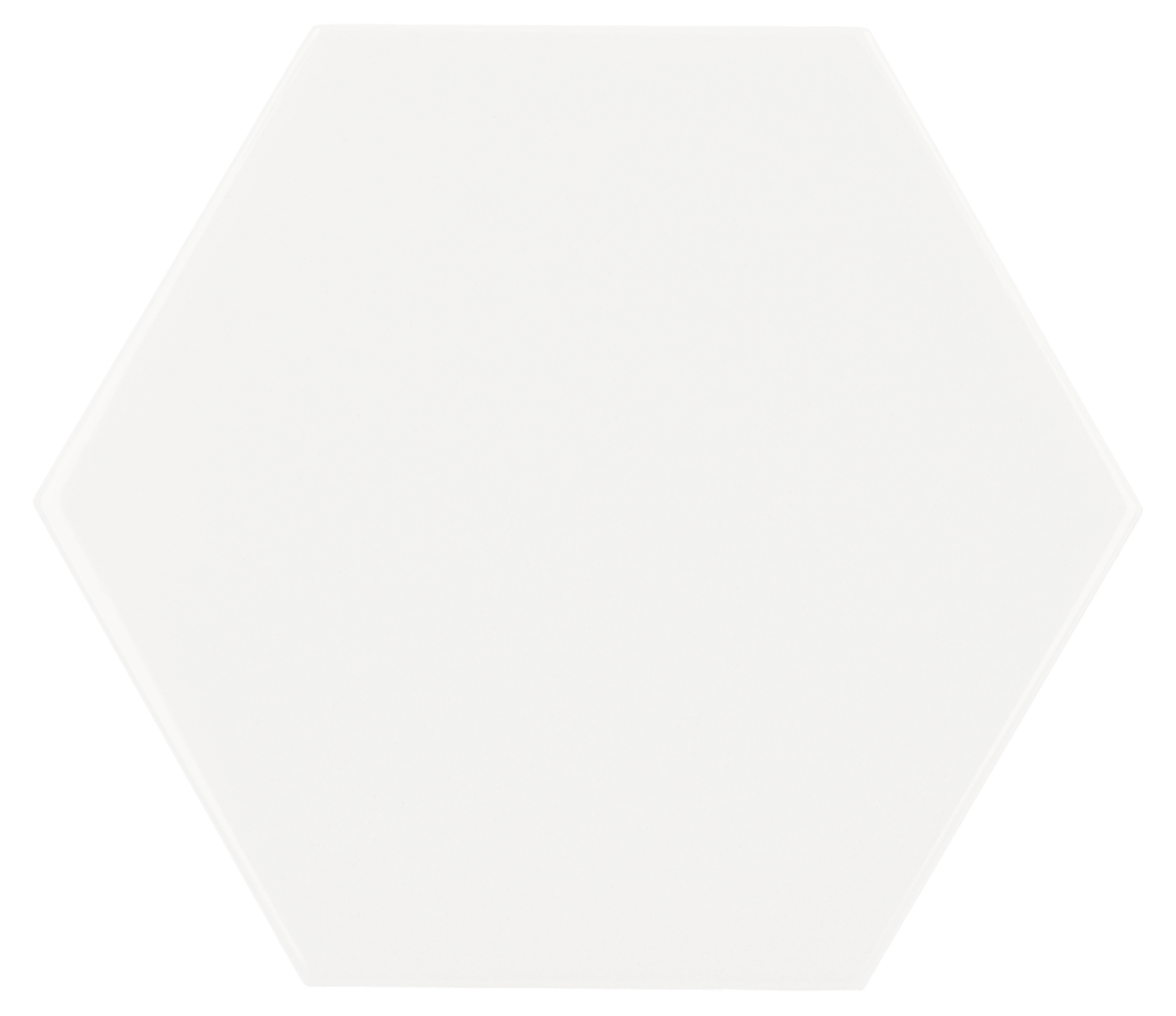 Scale Hexagon White 12,4X10,7cm.