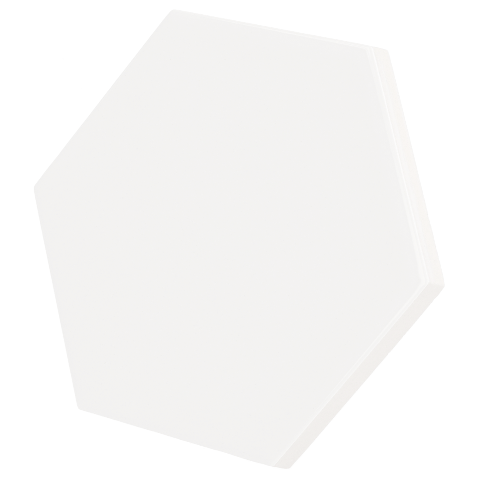 Scale Hexagon White 12,4X10,7cm.