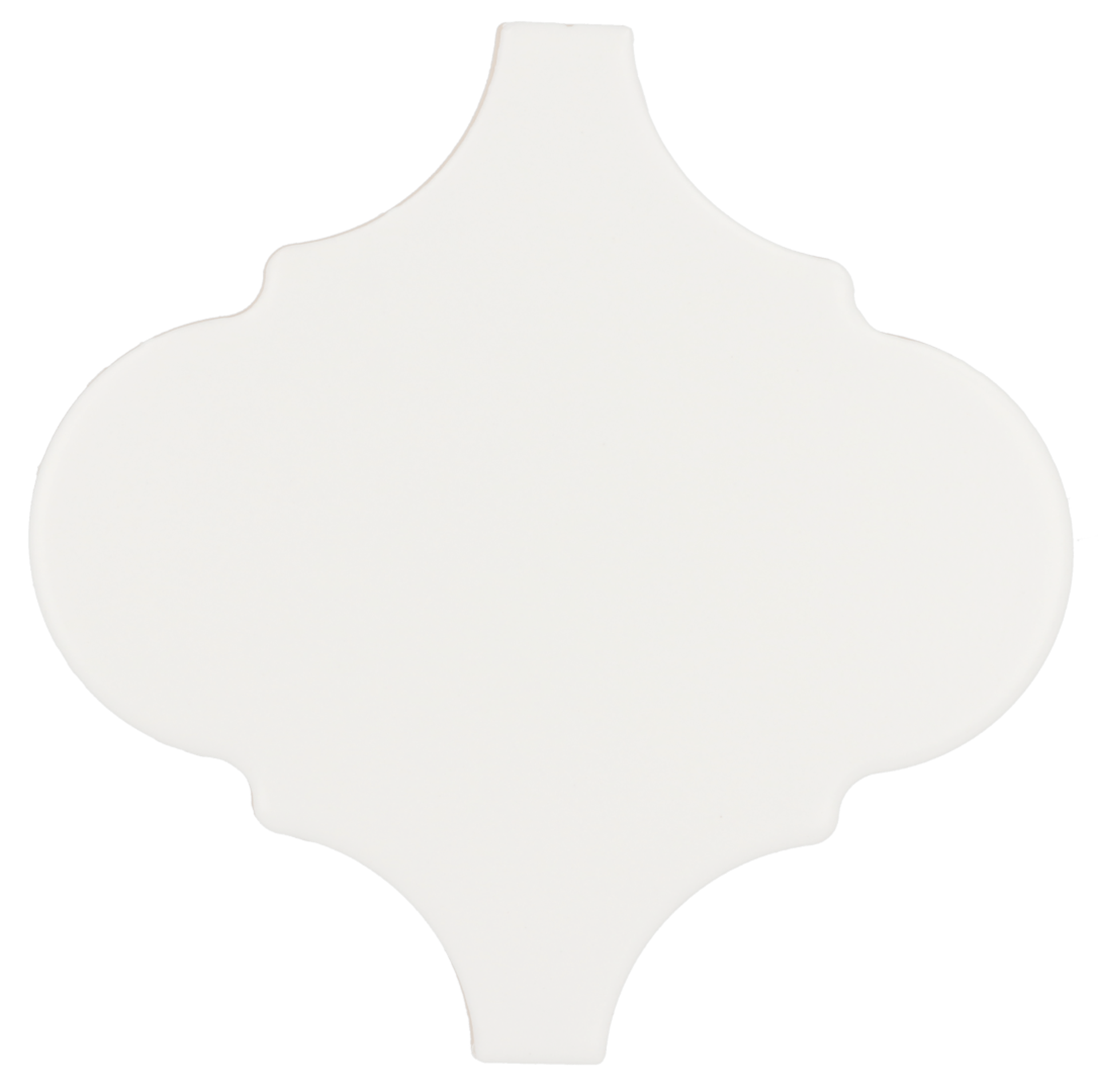 Scale Alhambra White Matt 12X12cm.