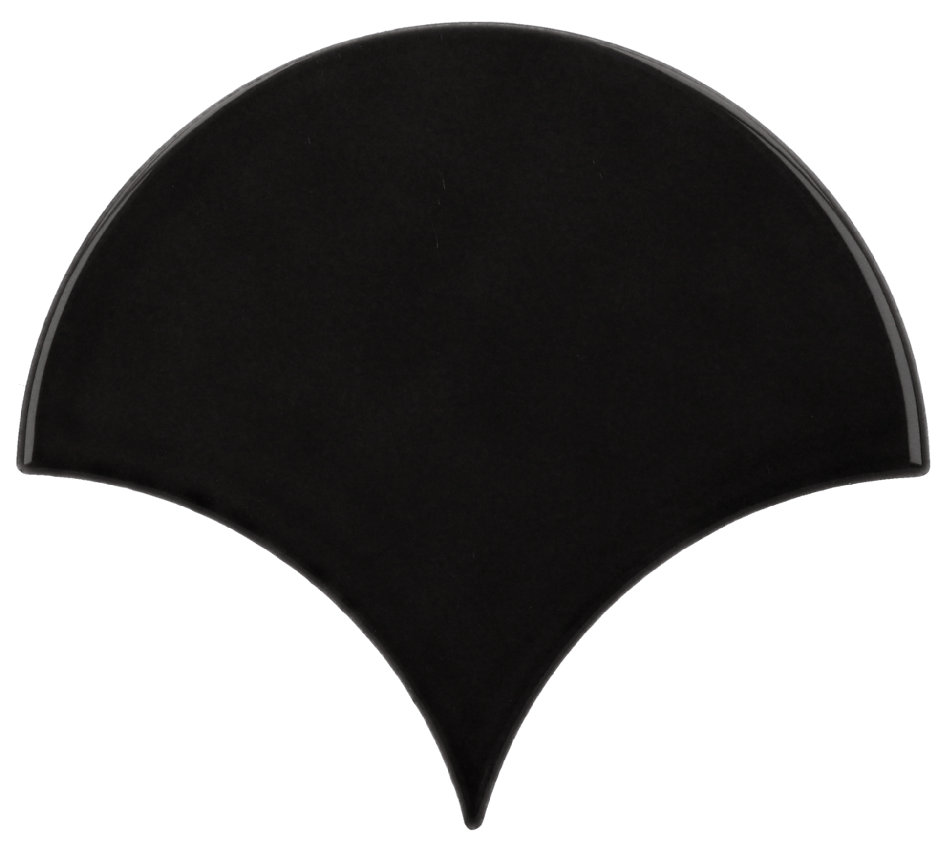 Scale Fan Black 10,6X12cm.